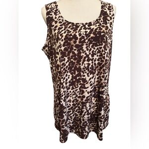 Susan Graver tank top blouse women’s size large
